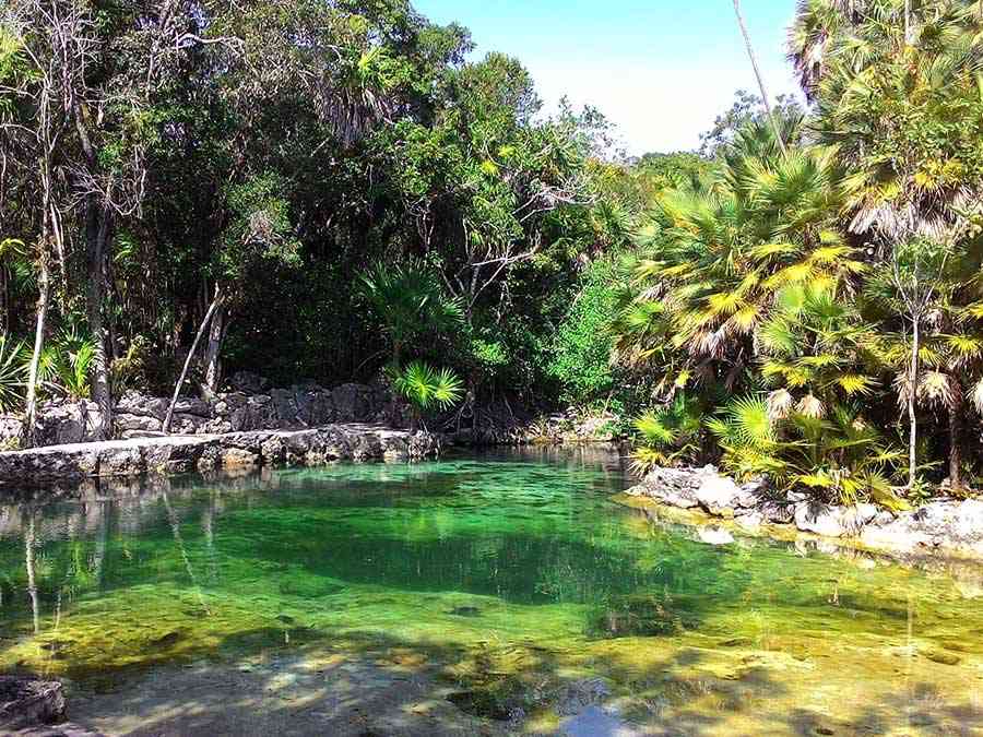 Cenote Yax Kin- open space and crowd free