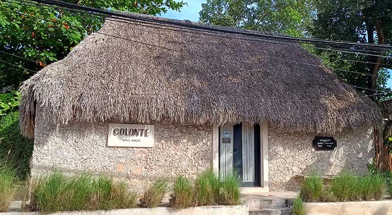 Colonte Hotel in Valladolid, Mexico-reception