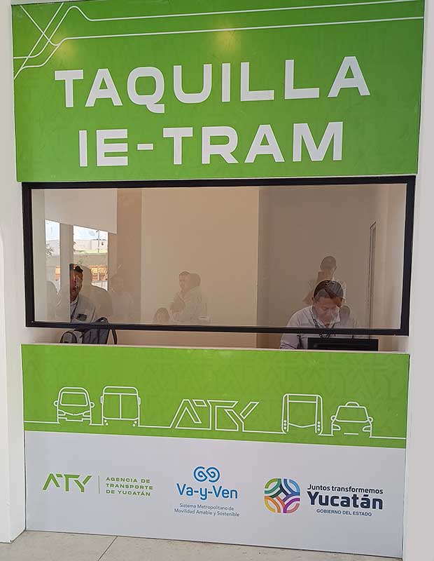 IE Tram ticket office