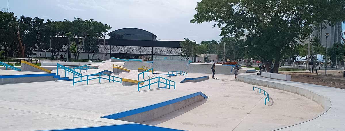 Skatepark at La Plancha