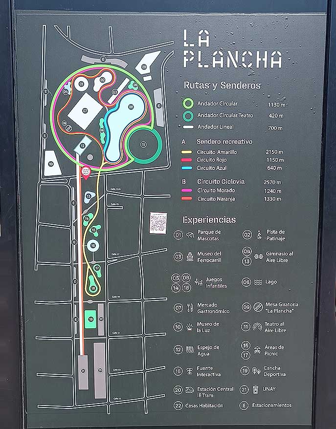 Map of the Park