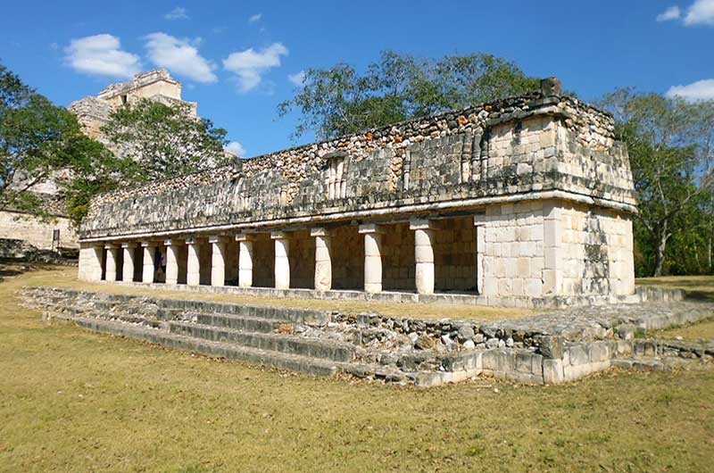 Visiting Uxmal to see the House of the Iguana Uxmal