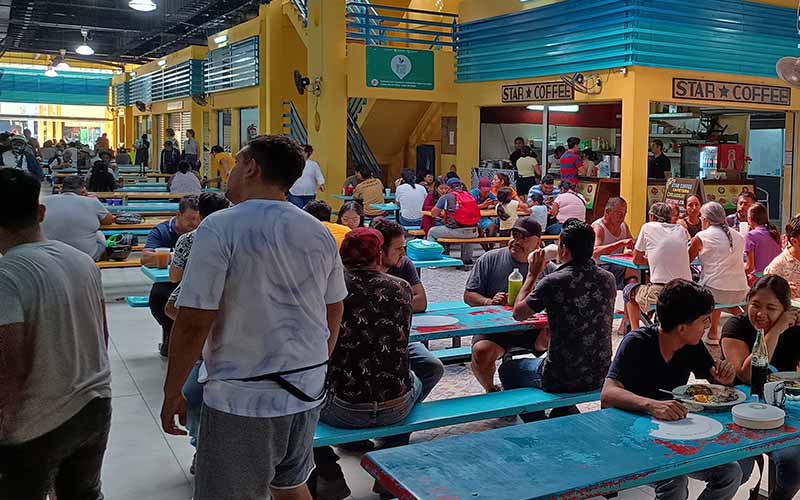 Mercado Principal Progreso food court for Yucatecan food and other Mexican cuisine