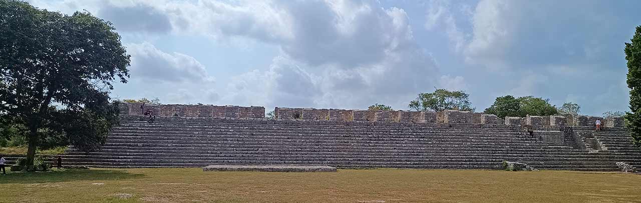 Structure 44 at Dzibilchaltun Mayan Ruins