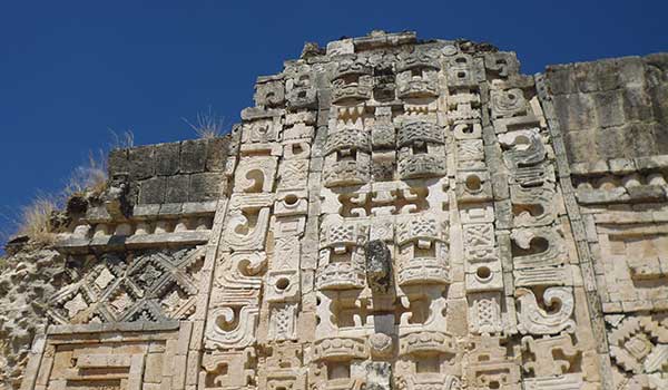 Wall Carvings at Uxmal