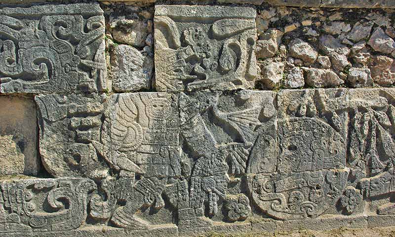 Stadium Frieze at Chichen Itza